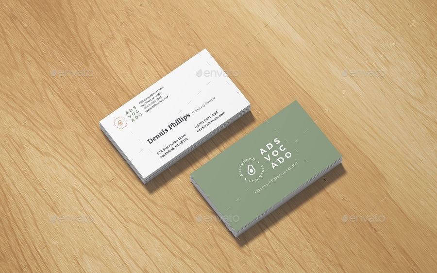 Business Card Mockup, Graphics GraphicRiver